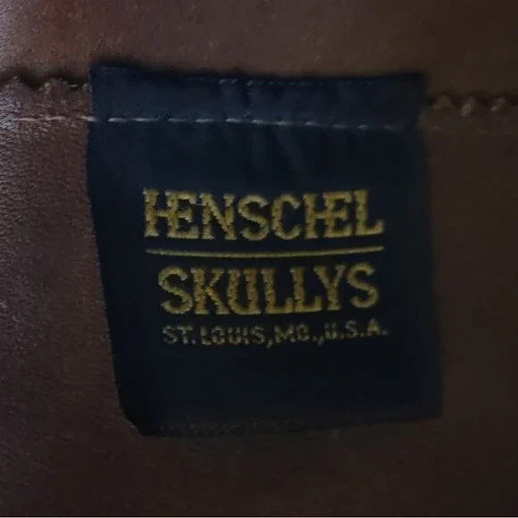 Henschel Skullys Leather Hat Medium - Picture 6 of 8